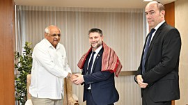 Israel's Finance Minister meeting Gujarat's Chief Minister
