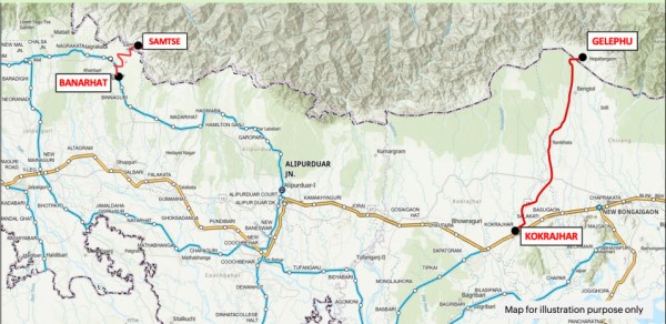 Bhutan Project map