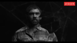 Dhruv Vikram from the song Theekkoluthi in Bison