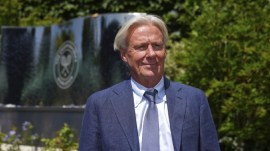 Bjorn Borg revealed his fight with prostrate cancer. (AP)