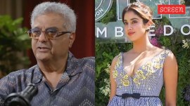 Boney Kapoor and Janhvi Kapoor