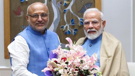CP Radhakrishnan and PM Modi