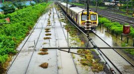 Central Railway services face delays amid waterlogging between Mumbai’s Kurla and Matunga
