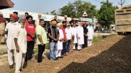 Balbir Sidhu funds gravel work