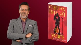 Chetan Bhagat is out with his new book 12 Years: My Messed-Up Love Story