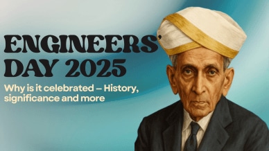 Engineers' Day 2025 on September 15- Sir M Visvesvaraya birth anniversary, history, significance (Image- AI Generated, Canva)
