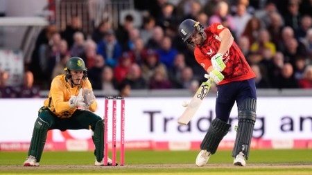 England scored 304/2 vs South Africa in the 2nd T20I in Manchester. (Photo: AP)