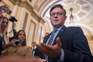 Mike Johnson walks back on ‘Trump being FBI informant in Jeffrey Epstein case