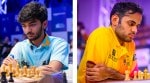 (LEFT) Gukesh playing for the SG Alpine Warriors in the first season of Global Chess League; (RIGHT) Arjun Erigaisi representing Ganges Grandmasters in GCL season 2. (PHOTOS: GCL)