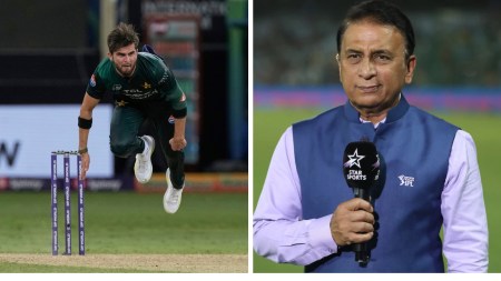Sunil Gavaskar said India treated Shaheen Afridi like a net-ball spinner during the Asia Cup Super 4 match. (AP/File)