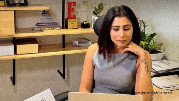 Ghazal Alagh also revealed the things she had to give up to start her business venture (Image source: @ghazalalagh/Instagram)