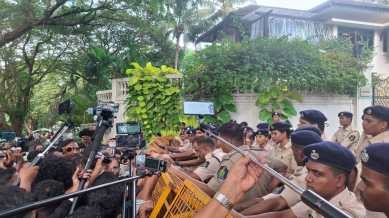 Assault on Goa activist, protests across Panaji, Rama Kankonkar, Pramod Sawant, Goa government, Panaji, Indian express news, current affairs