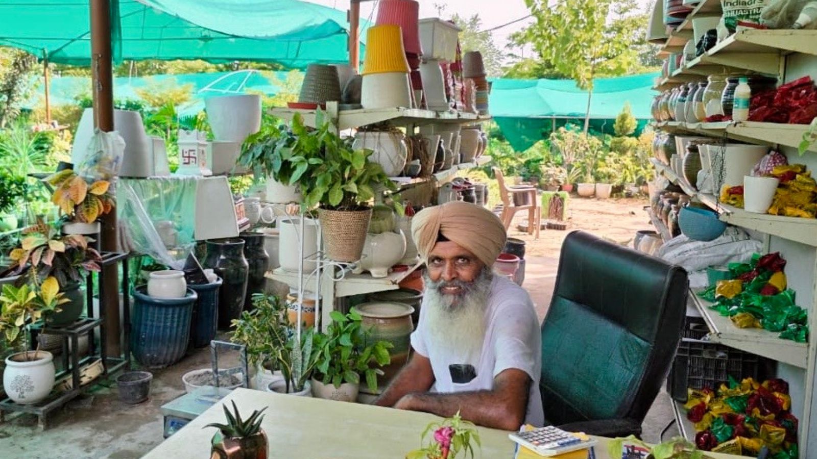 Barnala Farmer Thrives by Transitioning from Wheat and Paddy to Ornamental Plants