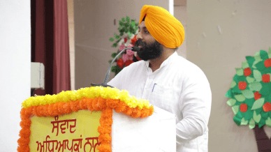 Punjab minister Harjot Singh Bains.