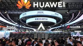 Huawei also plans to roll out new computing power supernodes called the Atlas 950 and Atlas 960, which Xu described as the world's most powerful, supporting 8,192 and 15,488 Ascend chips, respectively.(Image: Reuters)