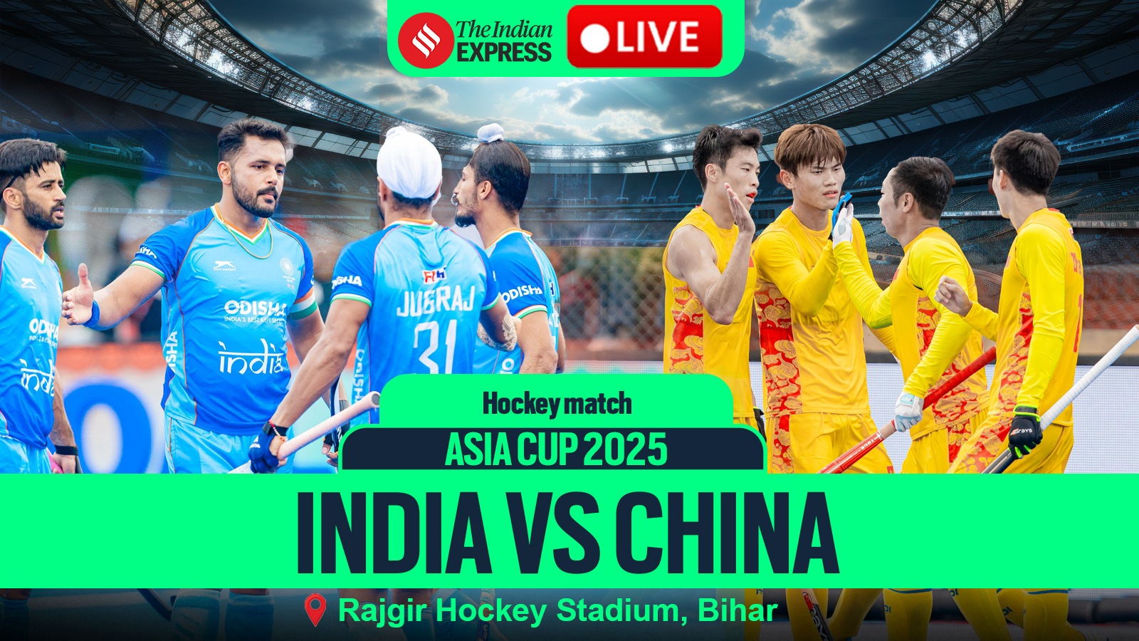 India Dominates China 7-0 to Reach Asia Cup Hockey Final post image