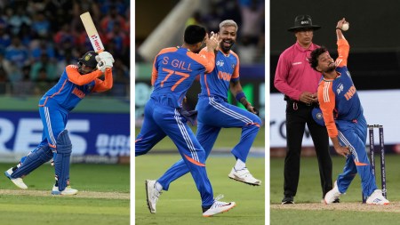 The gulf in class was evident in every facet of the game as India walloped Pakistan by 7 wickets in Dubai. (AP)