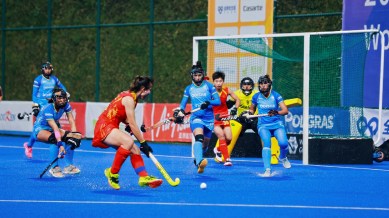The gulf between India and China was made apparent on two separate occasions – the 1-4 defeat in the Super 4s and the same result in the final. (Hockey India)