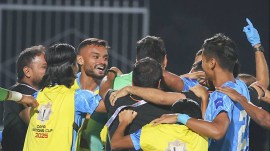 India didn't go into a shell after conceding in the second half. (Photo Credit: AIFF)
