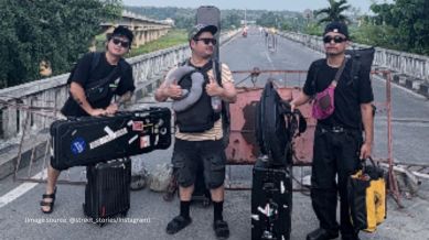 Indian band escapes Nepal protest