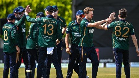 Ireland vs England (IRE vs ENG) Live Streaming, 1st T20I: Ireland take on England in the first T20I on Wednesday. (X/Cricket Ireland)