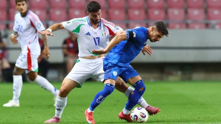 Italy scraped past Israel 5-4 in a pulsating WC 2026 qualifier match. (Reuters)