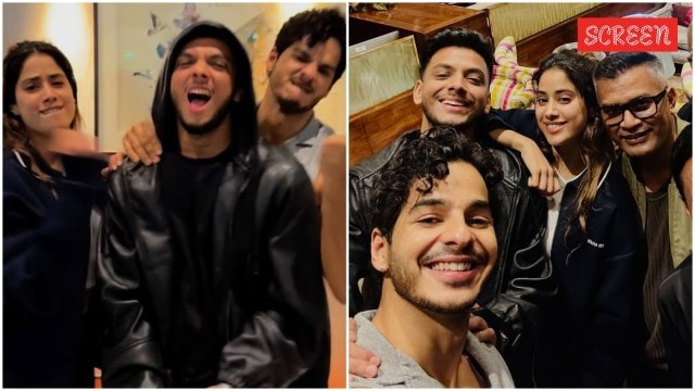 Janhvi Kapoor يعيد Bijuria مع Ishaan Khatter و Vishal Jethwa.