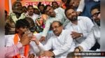 Jarange Patil ending hunger strike on Tuesday after accepting government proposal in presence of Radhakrishna Vikhe Patil, during massive rally demanding Maratha community reservation. (Express Photo/Ganesh Shirsekar)