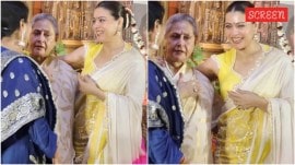 Mirroring the love Kabhi Khushi Kabhie Gham's Nandini and Anjali had for each other, Jaya Bachchan and Kajol also showered each other with affection.