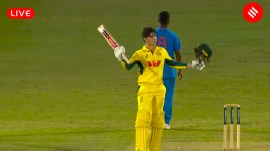 IND U19 vs AUS U19 LIVE: With Australia U19 chasing 301, Jayden Draper smashed a century off just 65 balls against the India U19 side in Brisbane.