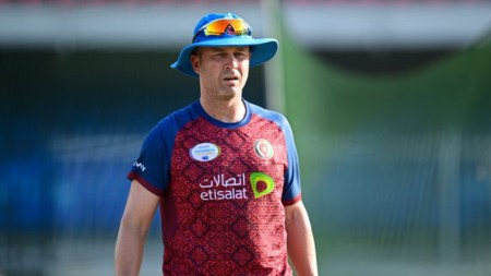 Afghanistan head coach Jonathan Trott. (Photo: X/ACBofficials)