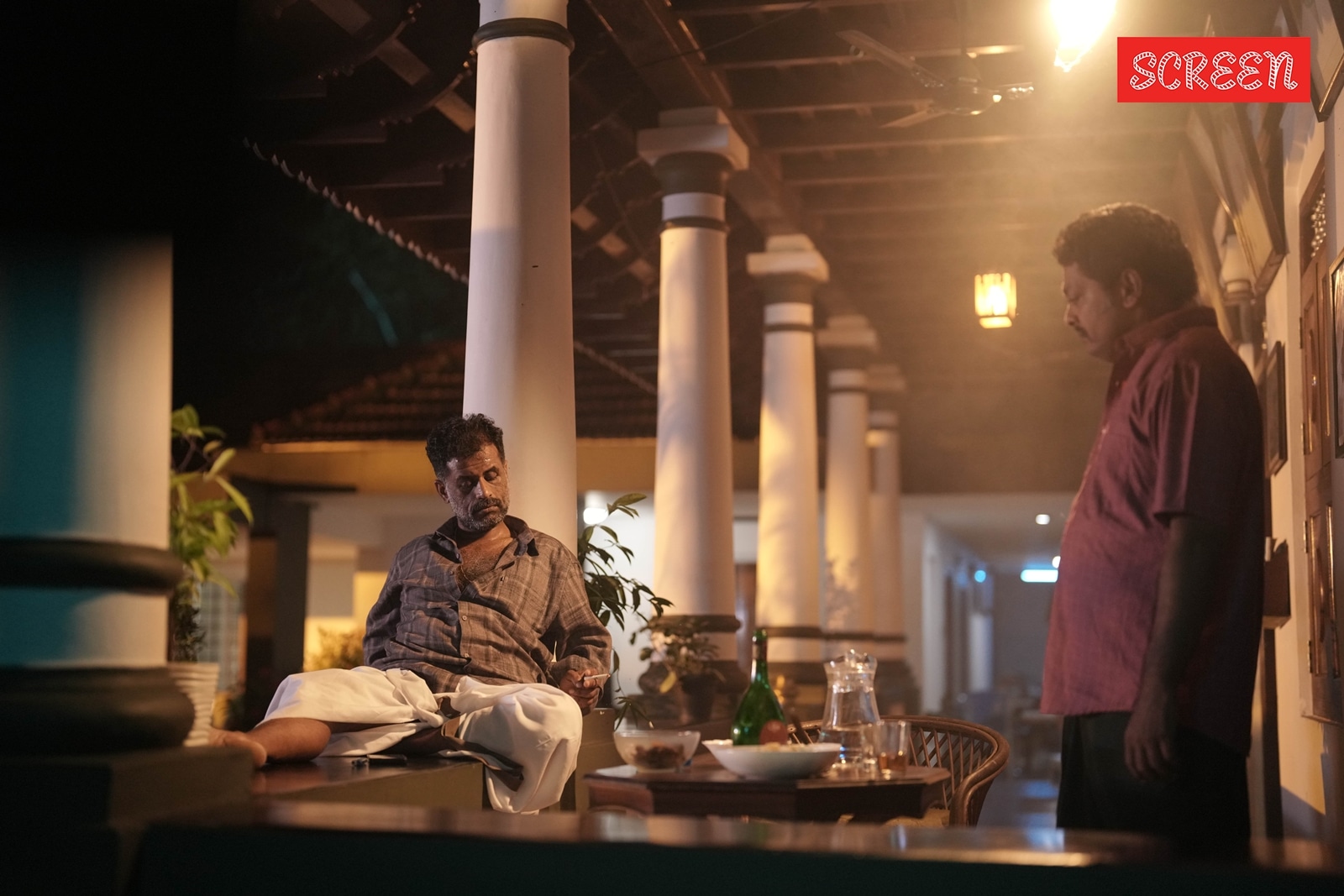 Just as shoddy as the writing and making are, the performances in Kammattam also fail to impress, with only Jeo Baby's portrayal of Samuel ending up as appreciable.