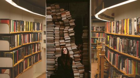 If you have a towering TBR pile, you might be practicing tsundoku, a Japanese word for buying books and letting them pile up unread. (Source: Pinterest)