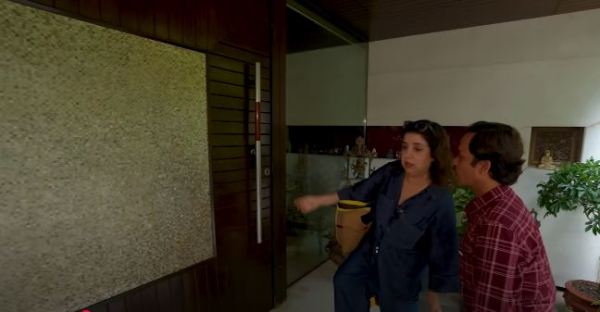Main door of Riddhima's house