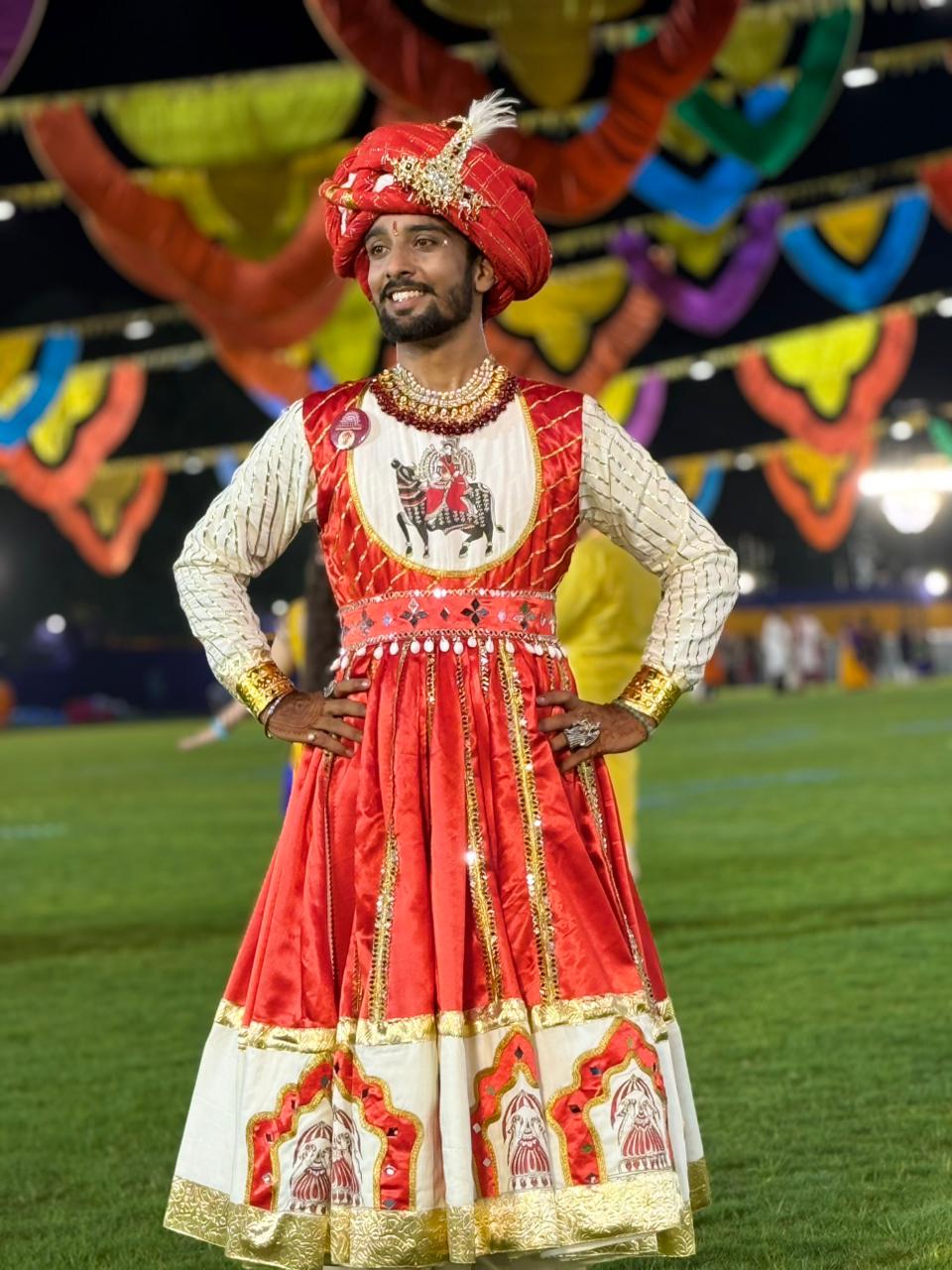 Chaitara, whose father Bhanubhai Chaitara became the first mata ni pachedi artist to be honoured with the Padma Shri award in 2023 for preserving the art form, says that natural dyes and techniques as well as the absence of screen printing make it an extremely exquisite painstaking art form.