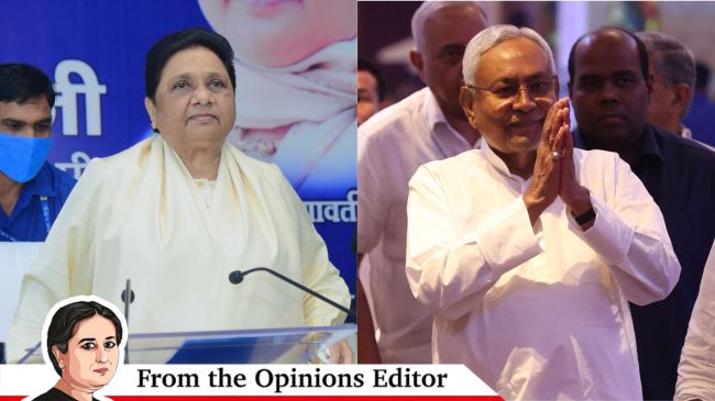 Mayawati and Nitish
