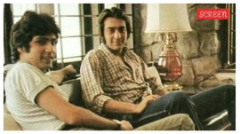 Kumar Gaurav with his brother-in-law Sanjay Dutt.
