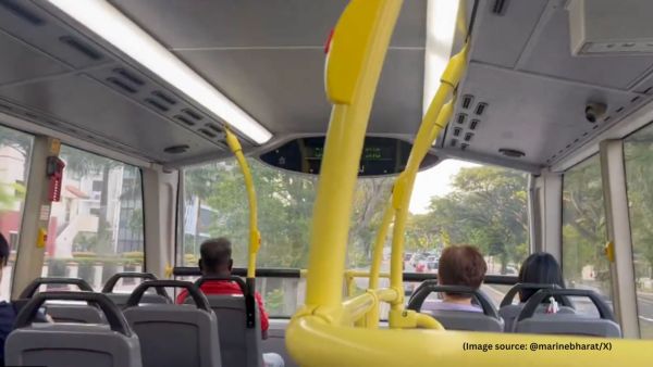 An Indian-origin man is now grabbing attention after claiming that Mumbai’s infrastructure surpasses that of Singapore in several areas, including roads, metro systems, public gardens, and CCTV surveillance (Image source: @marinebharat/X)