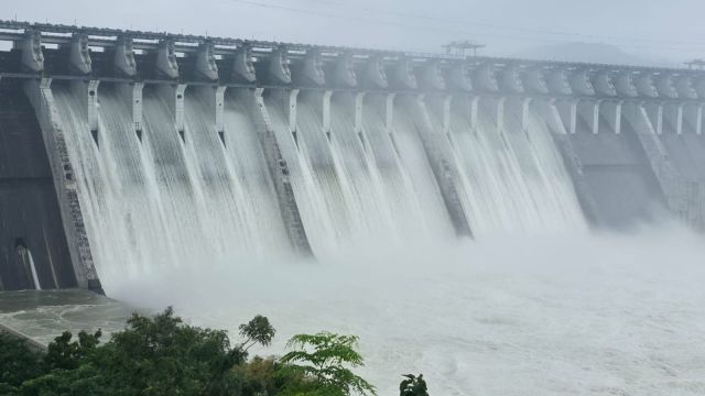 The Narmada dam is currently 89.75% full. (Photo: Special Arrangement)