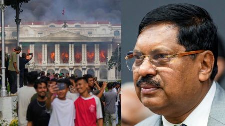 “We are proud of our Constitution… when we see whatever is happening in neighbouring states, like what happened in Nepal yesterday,” CJI B R Gavai said. (AP/PTI)