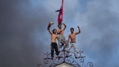 Nepal protest