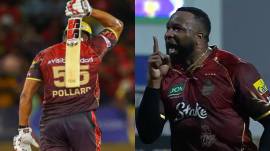 Trinbago Knight Riders' Kieron Pollard. (Photo: X/TKR)