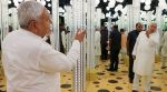 Patna: Bihar Chief Minister Nitish Kumar visits the newly inaugurated APJ Abdul Kalam Science City, in Patna (PTI)