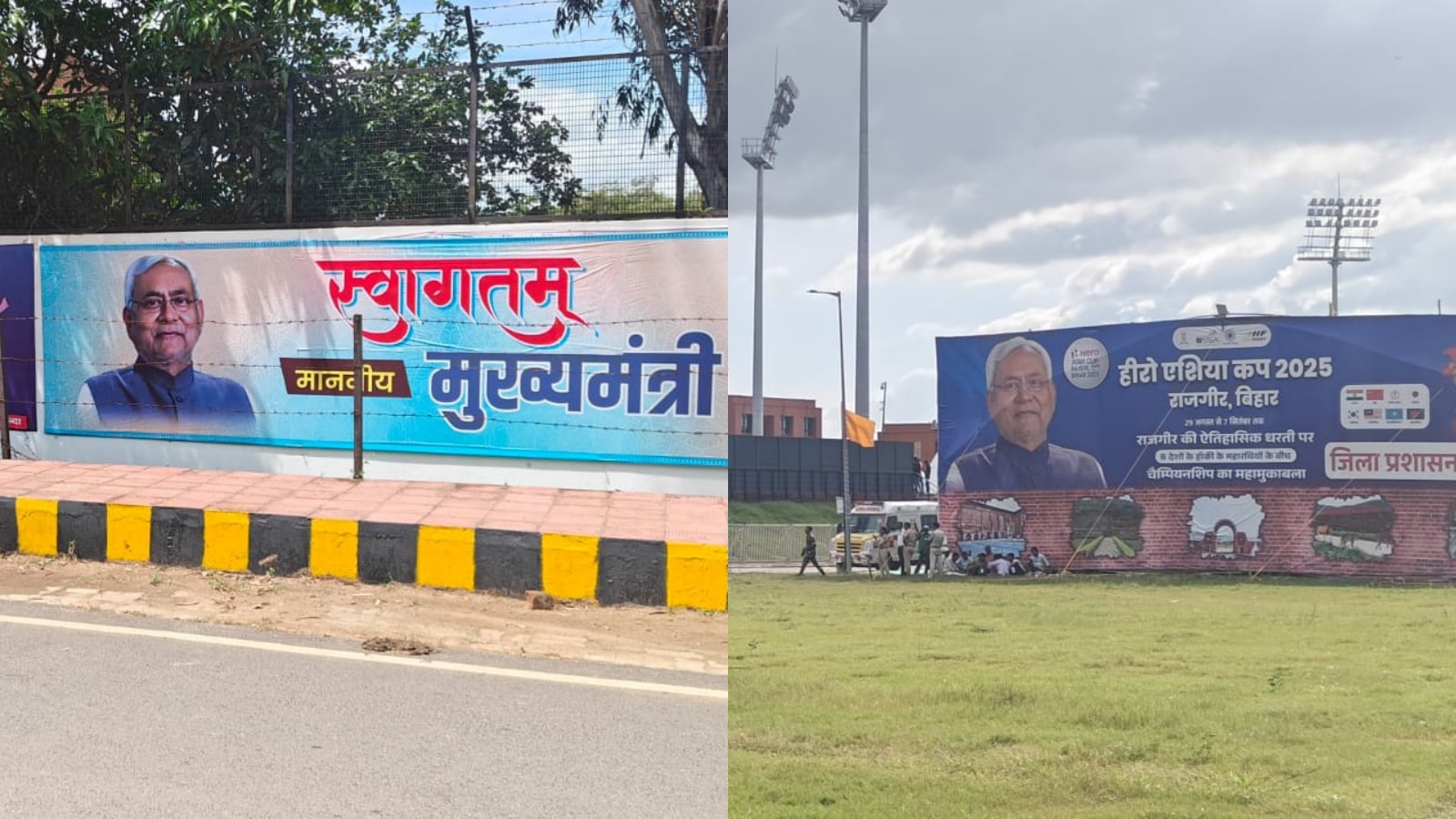 It’s Nitish Kumar show at Hockey Asia Cup in poll-bound Bihar: On team buses, inside stadium and on streets