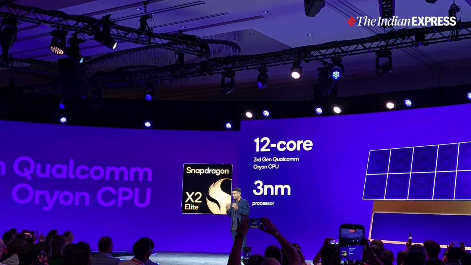 Qualcomm’s X2 Elite and X2 Elite Extreme chips take on PC processors from Intel, AMD and Apple. (Image credit: Anuj Bhatia/Indian Express)