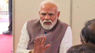 The Prime Minister is scheduled to be in Varanasi for a few hours after arriving in the temple town at around 11.30 am.