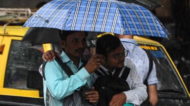 Mumbai Rains, Weather Today LIVE Updates: The heaviest rain was recorded over the western suburbs which received an average of 40 mm rain, said BMC. (Express photo)
