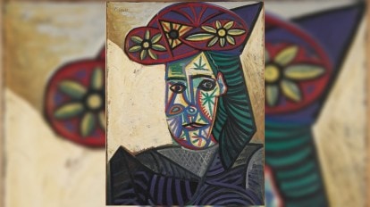 Picasso canvas reappears in public 80 years after it was painted |  Art-and-culture News - The Indian Express