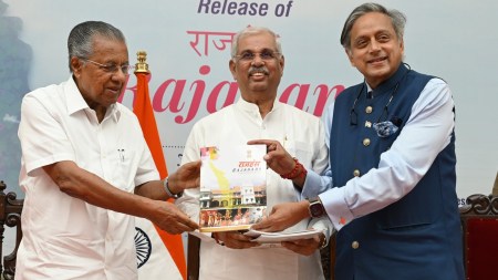 Thaw in govt-Governor relations? Kerala CM Vijayan releases journal at Raj Bhavan, no Bharat Mata portrait at event