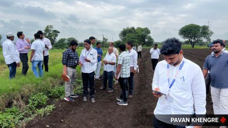 Purandar Airport Land Survey